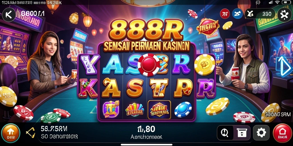 Tangkapan layar gameplay <strong>888R</strong> yang seru dan menarik.