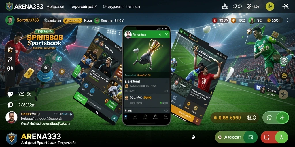 Tampilan gameplay menarik dari aplikasi Sportsbook ARENA333.