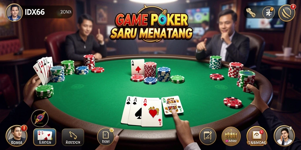 Tampilan gameplay seru dan mendebarkan di IDX66.