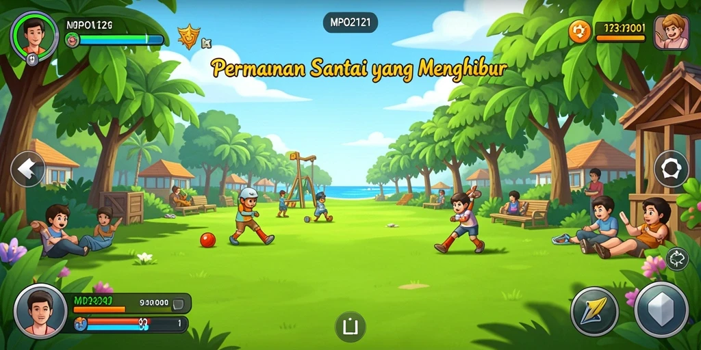 Tangkapan layar menarik dari gameplay MPO2121 yang menyenangkan.