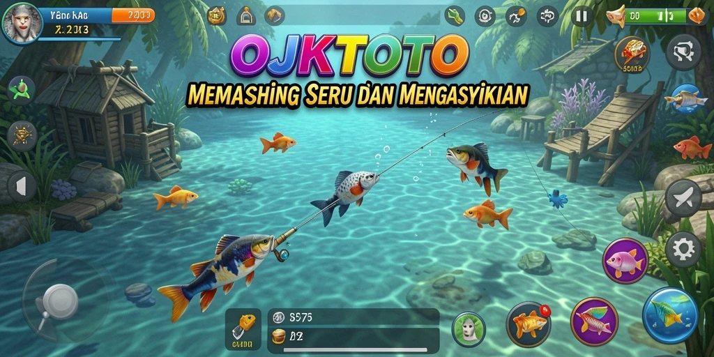 Gameplay memancing yang seru dan menarik dalam OJKTOTO.